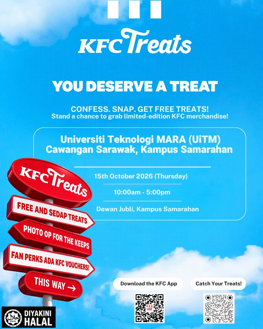 KFC Treats @ UiTM Samarahan