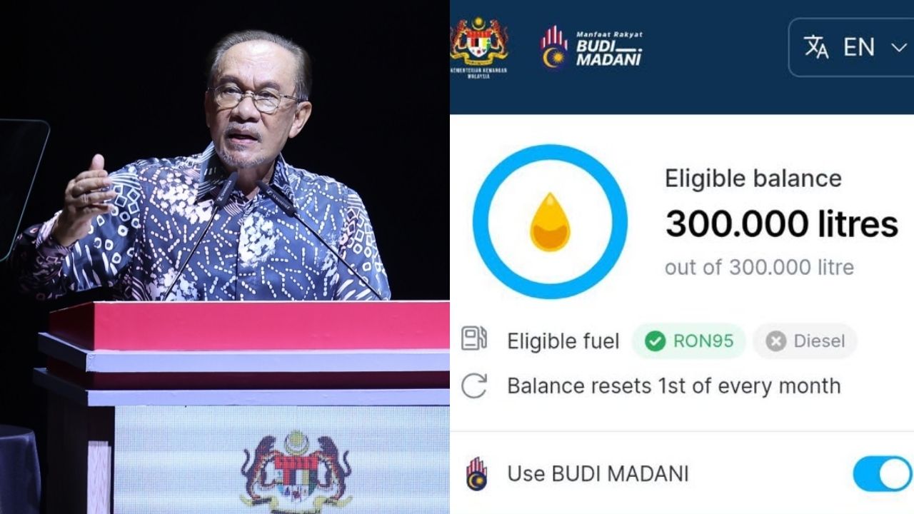 BUDI95 Quota Restored To 300 Litres, BUDI Diesel Raised To 400 Litres From September