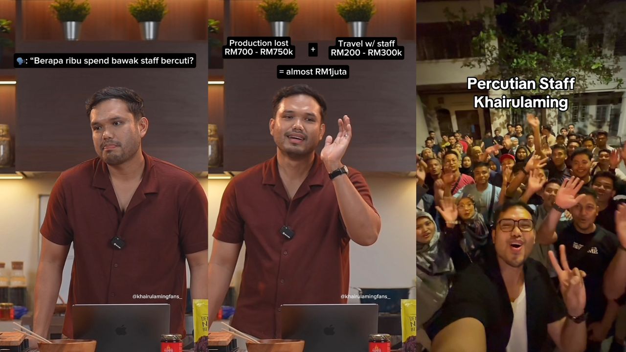Khairul Aming Reveals He Spent Nearly RM1 Million For His Employees ...