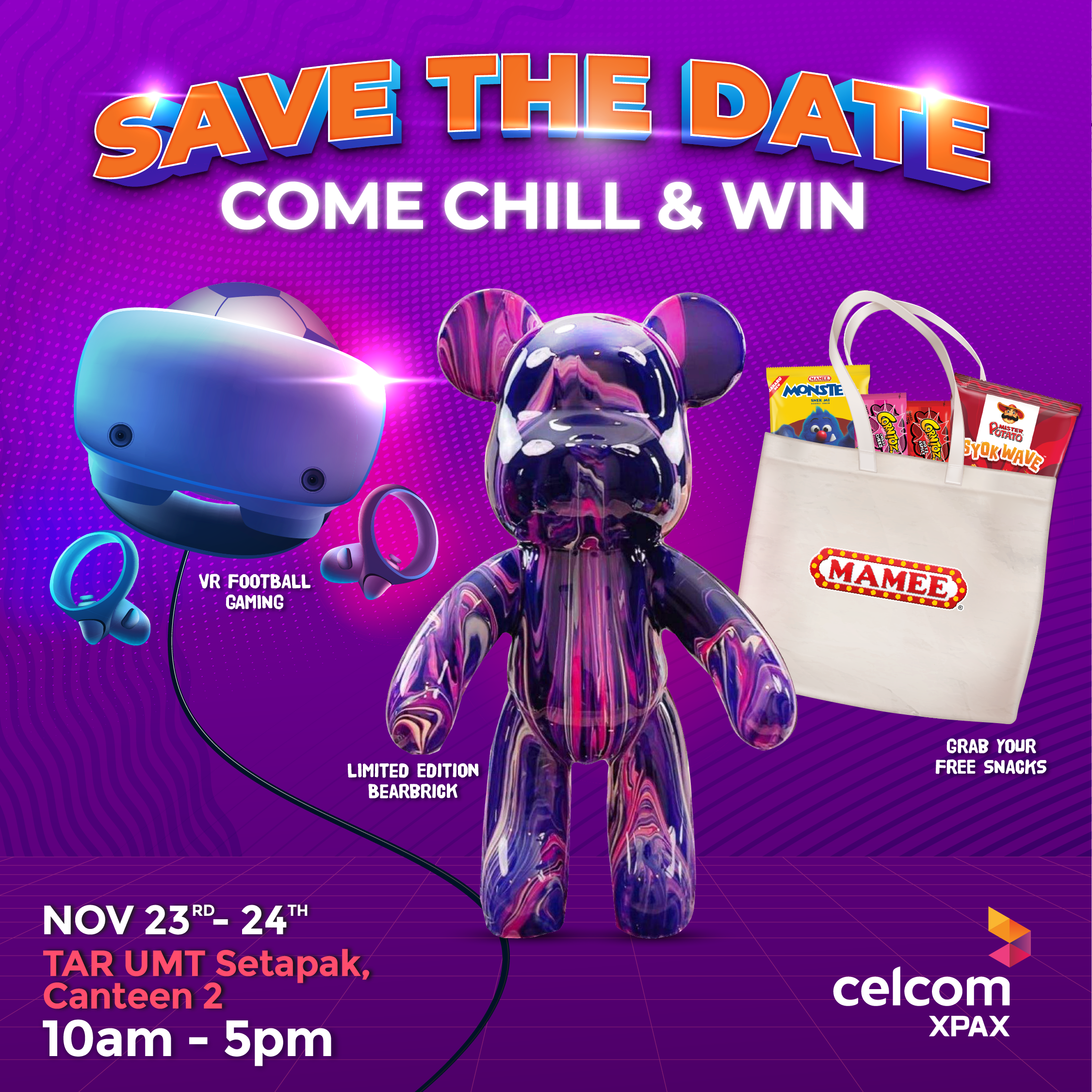 Are you ready to Mix & Match with Celcom? Come check out their booth!