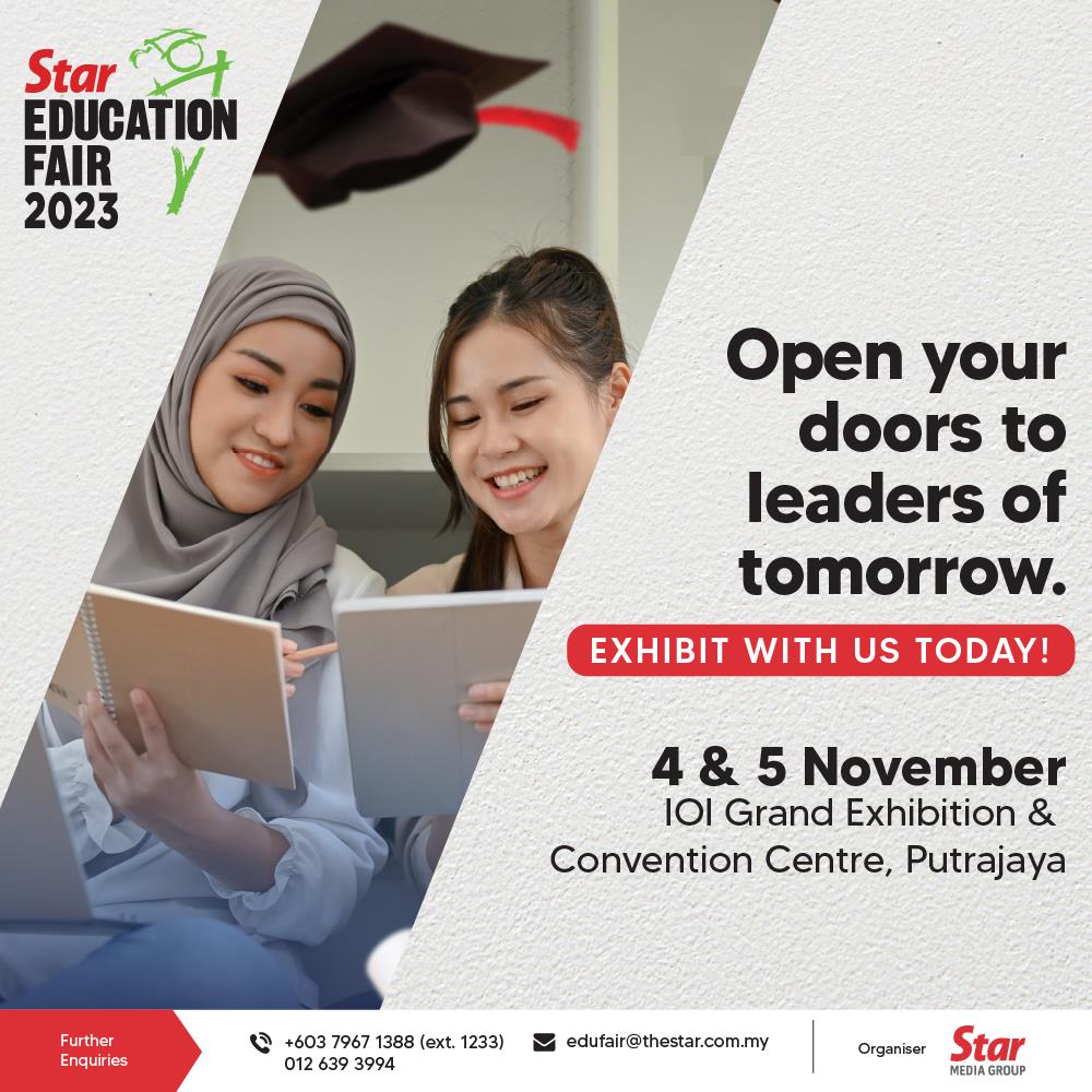 Star Education Fair, IOI Convention Centre 2023. The ultimate institutional resource for both educators and students.