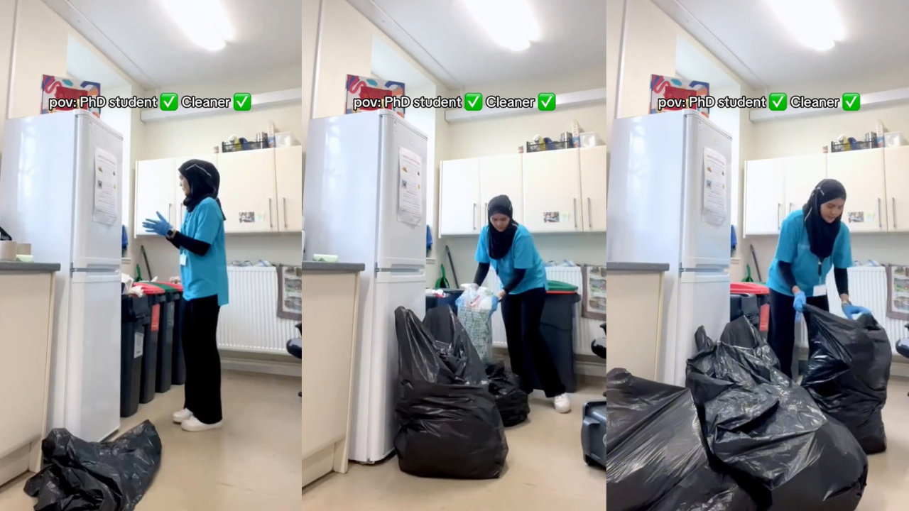 M’sian PhD Student Abroad Earns Praise For Working As A Cleaner Alongside Her Studies