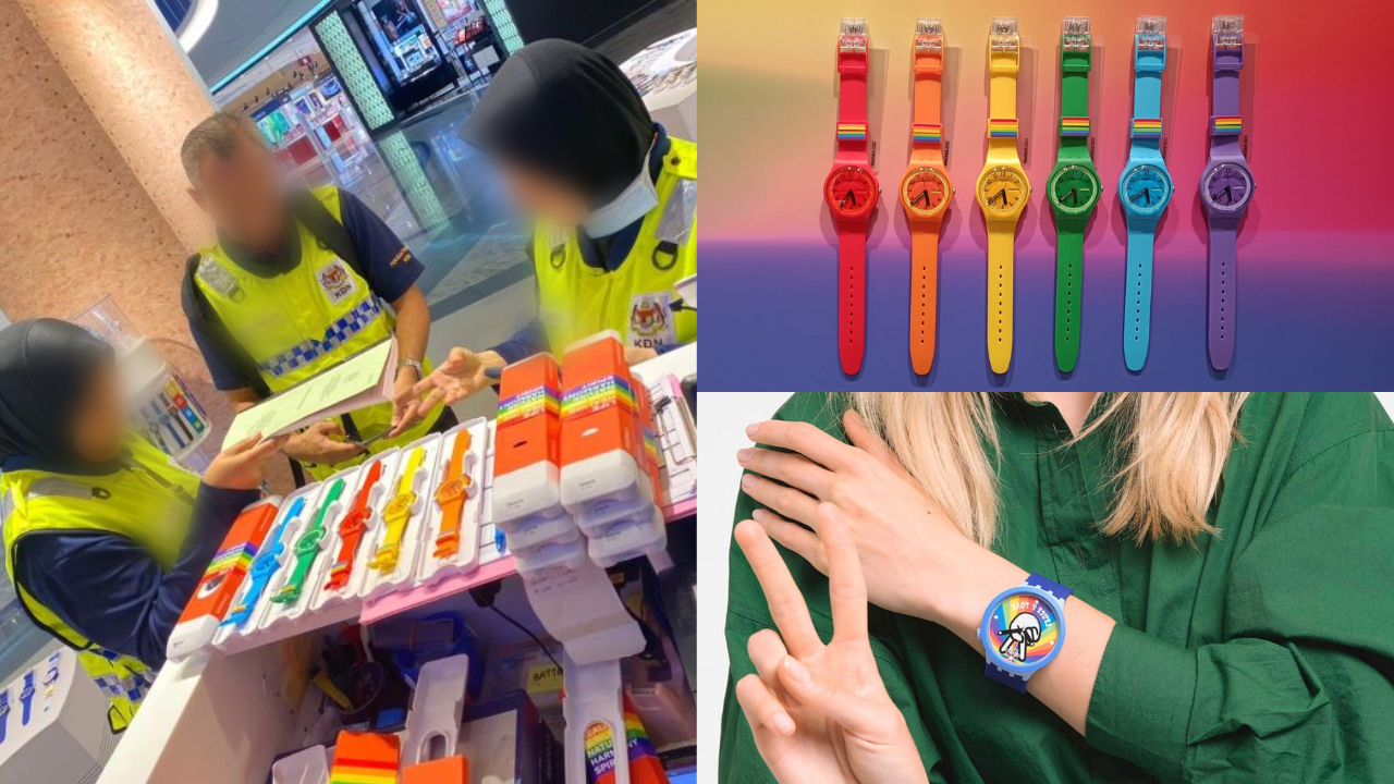 Swatch Stores Nationwide Raided By Home Ministry Over LGBTQ+ Watches ...