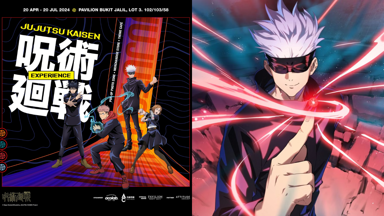 Anime Cafe Collabs With Jujutsu Kaisen And Is Coming To Malaysia!