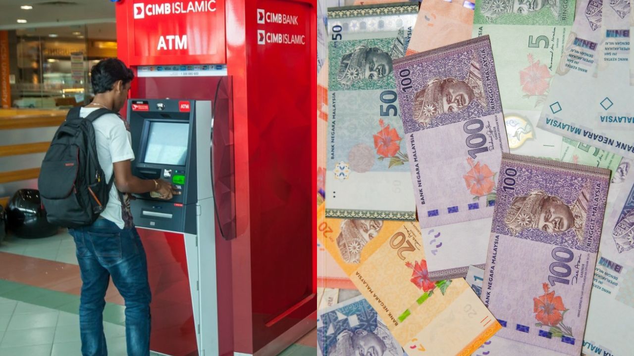 Malaysians Can Withdraw Cash From Any ATM For Free From July 1 As RM1 Interbank Fee Is Scrapped