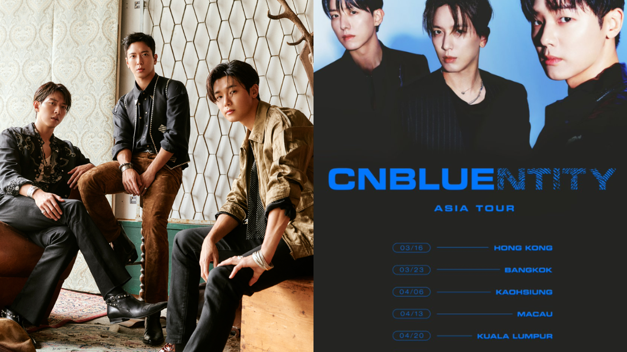 CNBLUE Reveals KL Concert Seating Plans And Ticketing Starting From RM389