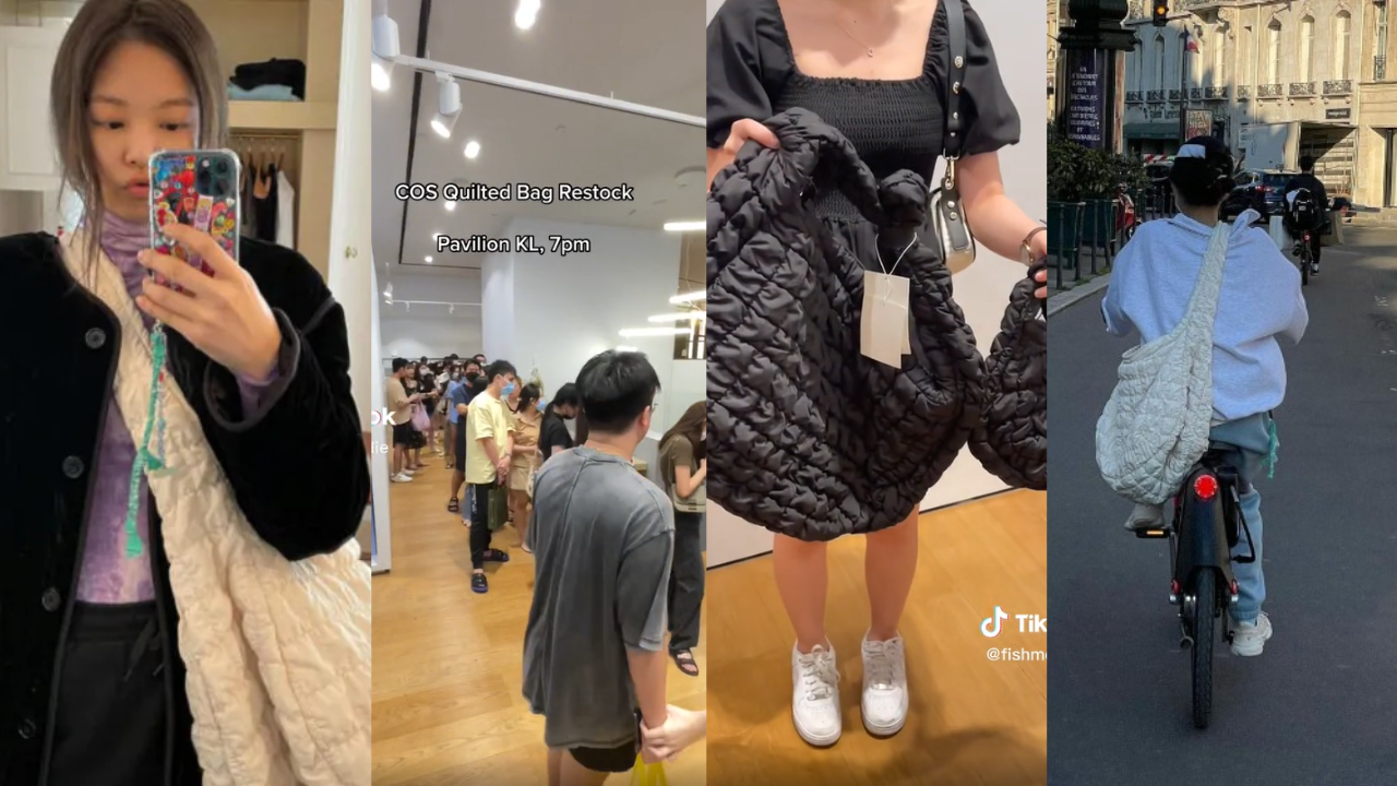 Shop COS Quilted Bag from UK & Ship to Philippines! Budget-Friendly Bag  Seen On Jennie from BLACKPINK, Now on Express Checkout!
