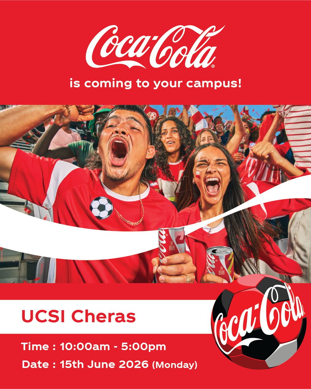 Coca Cola FIFA Campus Tour @ UCSI Cheras