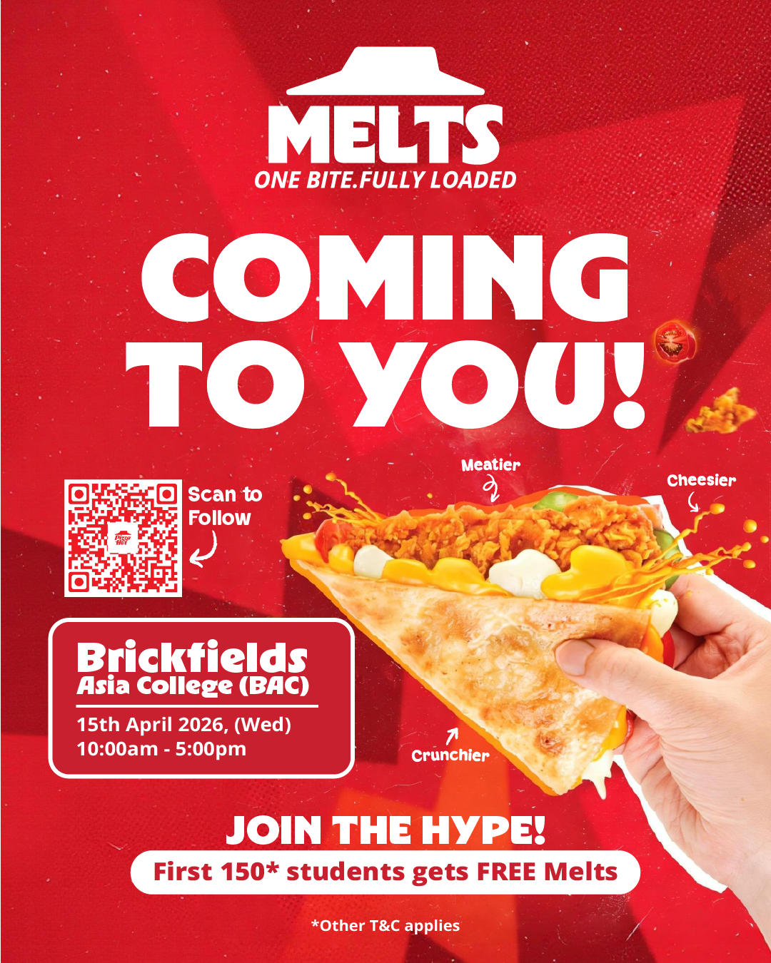 Melts Pulls Up To Campus @ INTI Subang