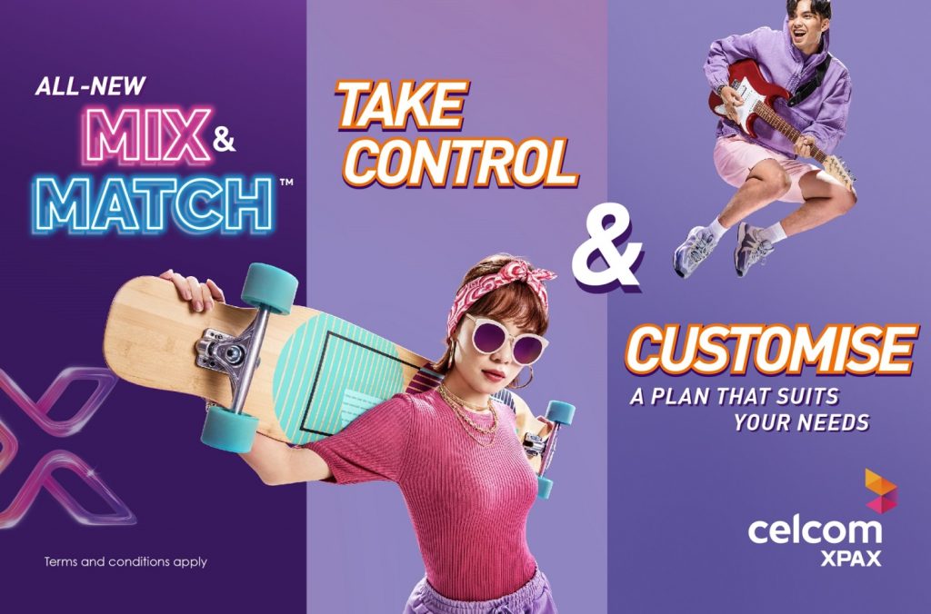 What are you waiting for? Come join in the Mix & Match fun with Celcom!
