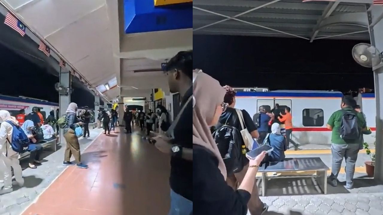 KTM Labu Train Delay Sparks A Fight between Rude KTM Staff and Hero Passenger After