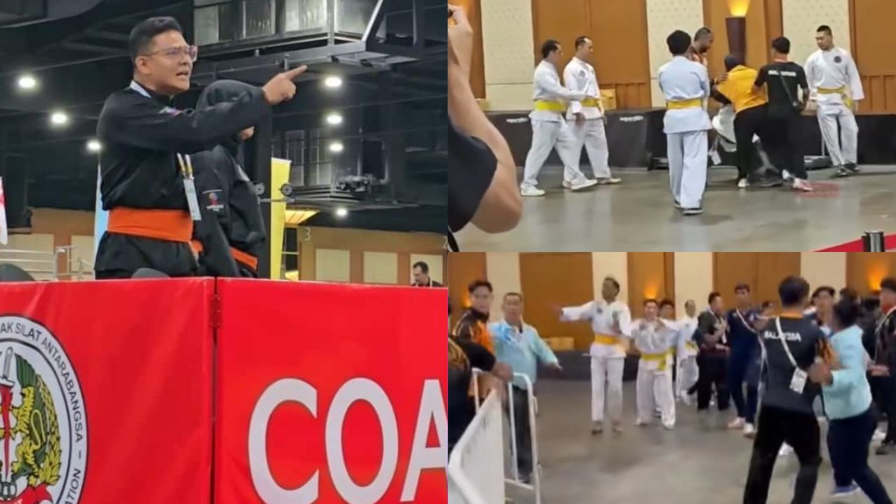 Fight Breaks Out After Malaysian Pencak Silat Team Disputes ...