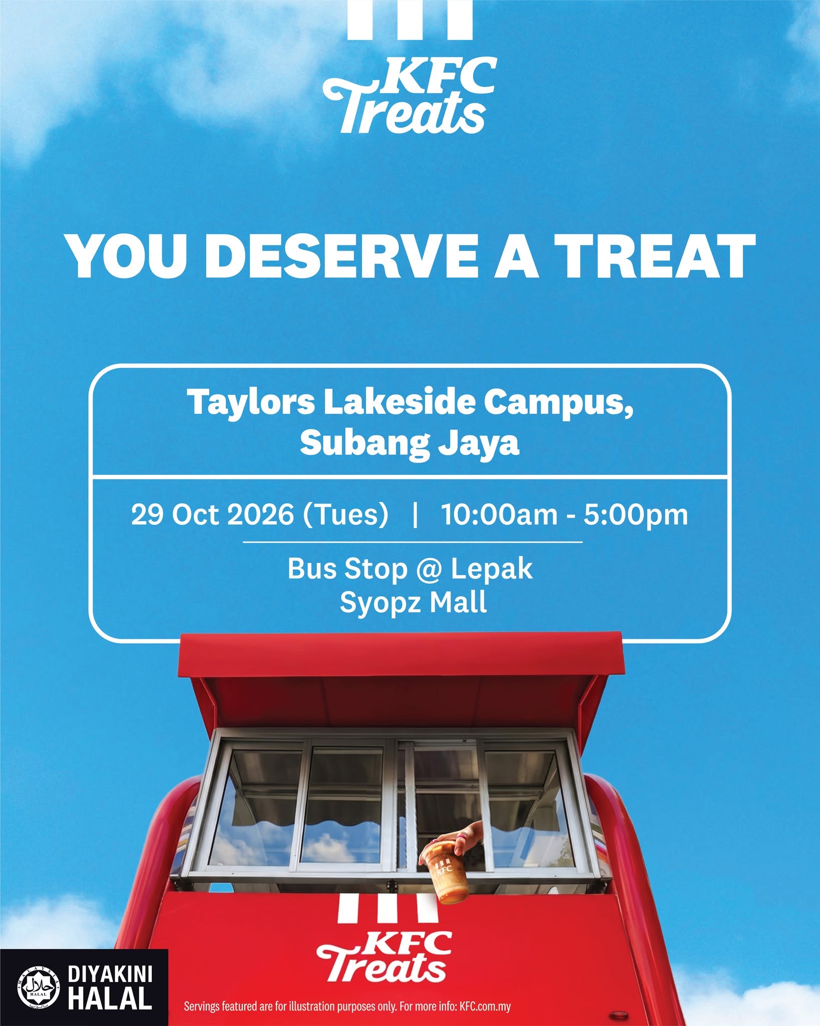 KFC Treats @ Taylor's Lakeside Campus