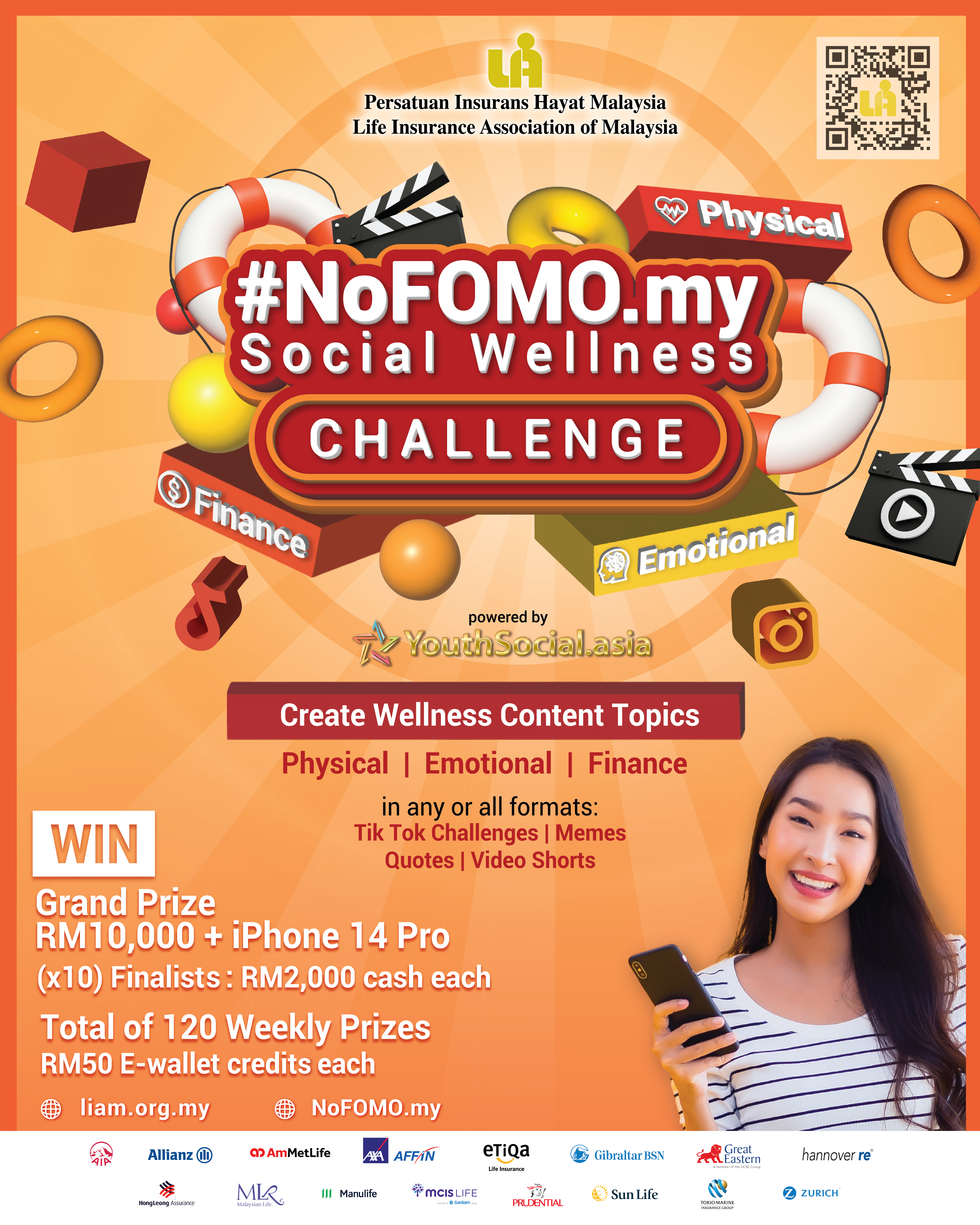 LIAM #NoFOMO Social Wellness Challenge
