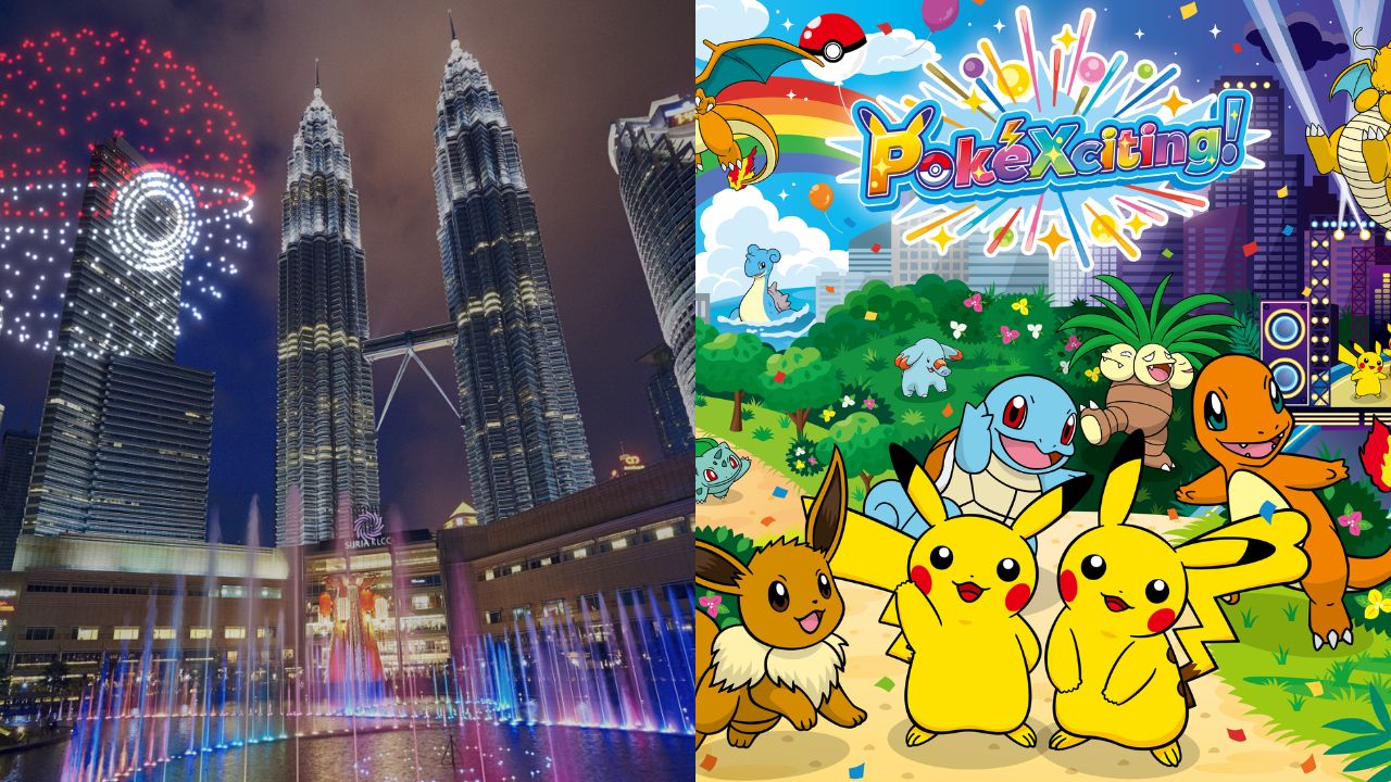 Pokémon’s 30th Anniversary Celebration Is Coming To Kuala Lumpur With Malaysia’s First Pokémon Drone Show, Pop-Up Store And More!