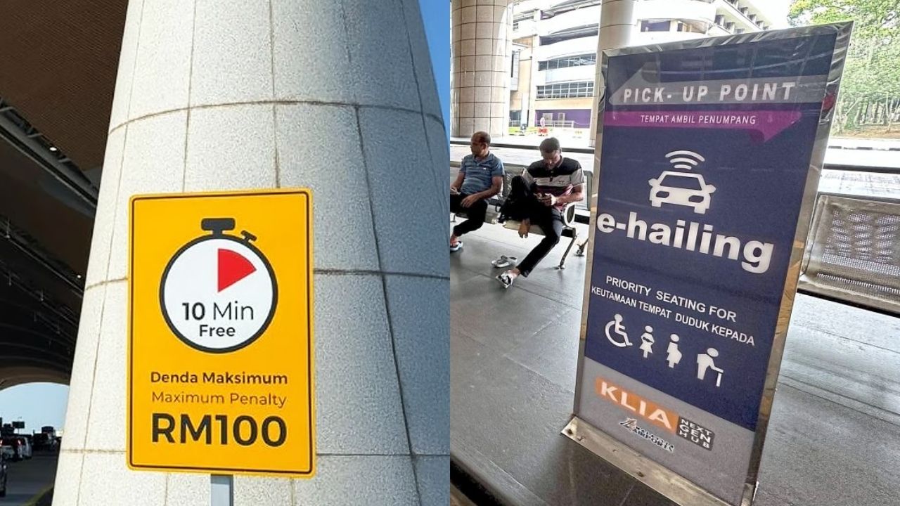 KLIA Terminal 1 Introduces RM3 E-Hailing Pick-Up Fee Alongside Upgraded Facilities