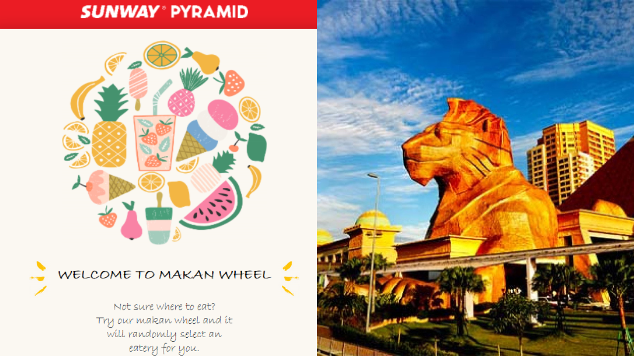 Spin To Savor: Sunway Pyramid Unveils The 'Makan Wheel' For Indecisive Foodies!