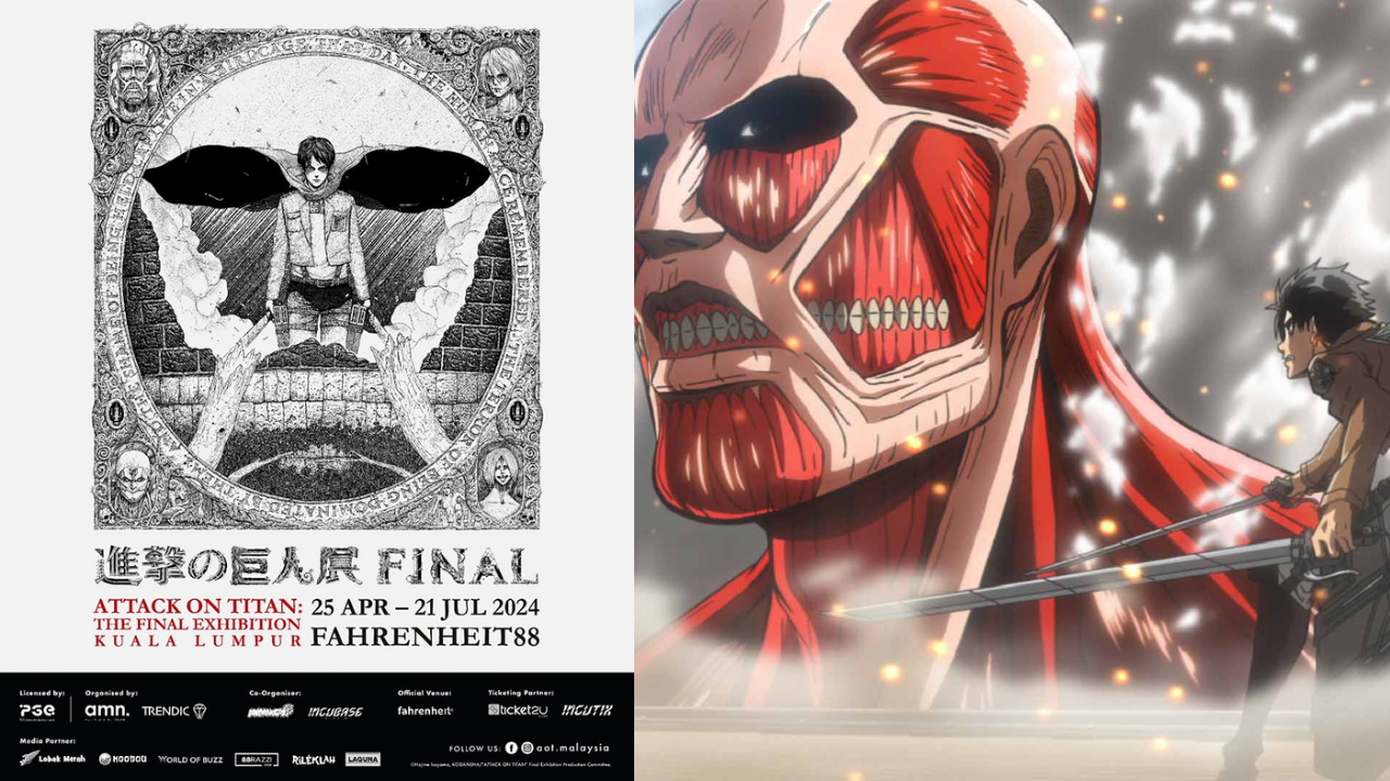 ‘Attack On Titan: The Final Exhibition’ Is Making Its Way Down To KL This April!
