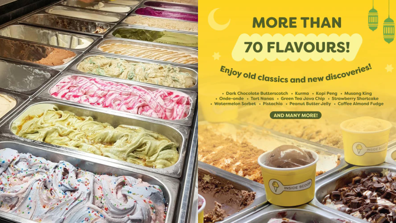 An ice cream buffet with over 70 flavours? Count us in!