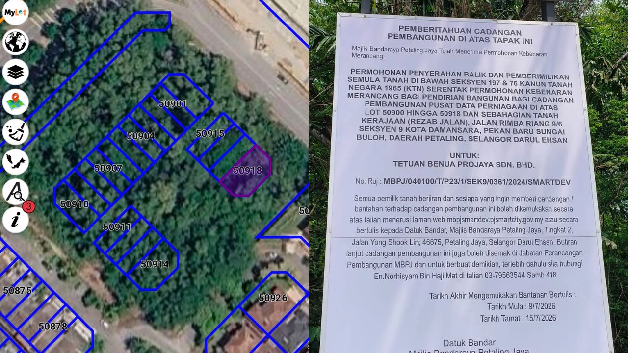 Kota Damansara Residents Object To Proposed Data Centre Near Homes Over Seven-Day Consultation Period