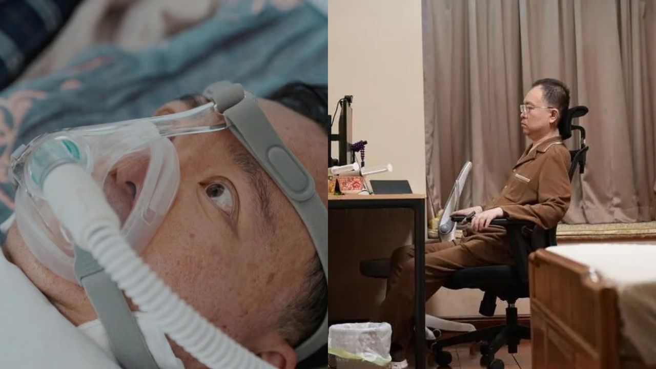 “Only Death Can Stop Me”: Paralysed Chinese Tycoon Devotes His Final Years To Finding A Cure For ALS