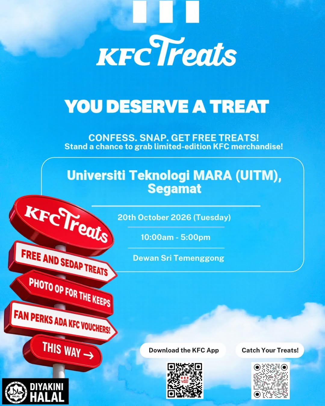 KFC Treats @ UiTM Segamat