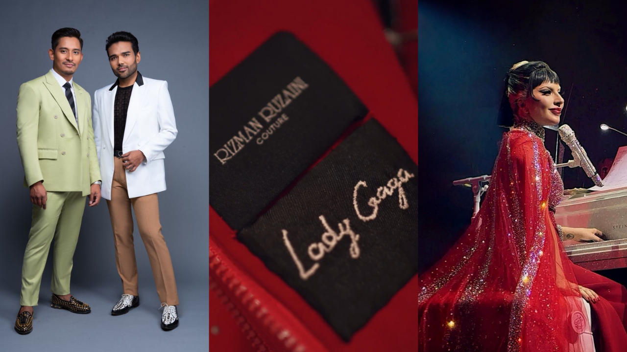 Designer Duo Rizman Ruzaini Sheds Light On The Story Behind Lady Gaga’s Stunning Red Dress