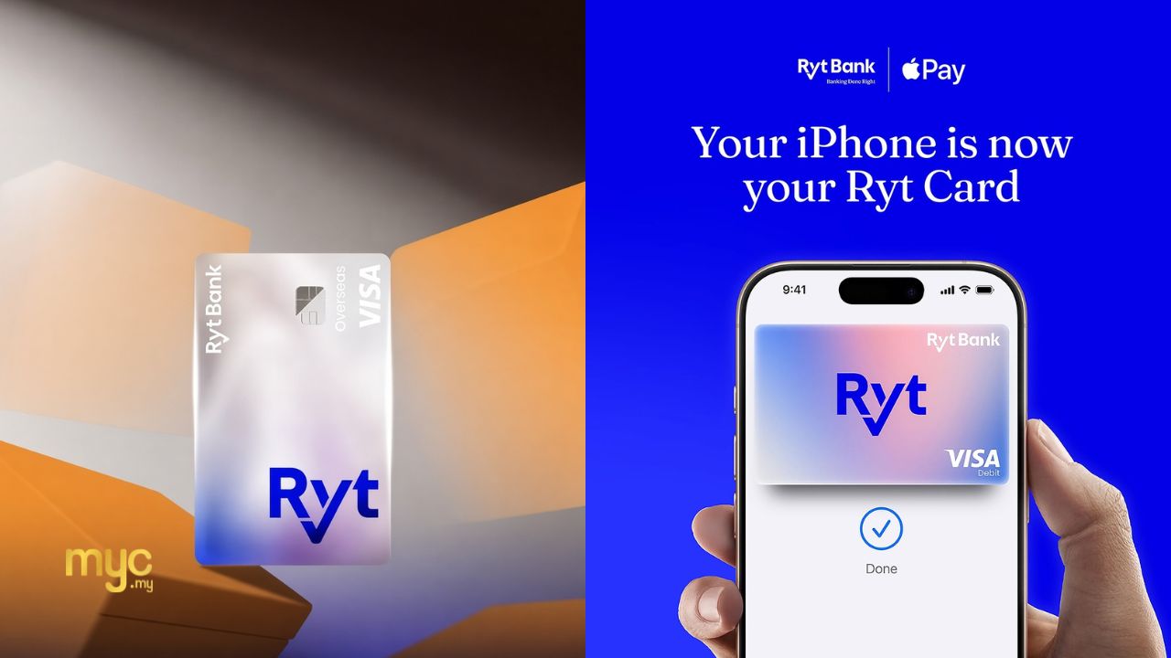 Ryt Bank Adds Apple Pay Support, Becoming Malaysia’s First Digital Bank To Offer Apple Pay And Google Pay