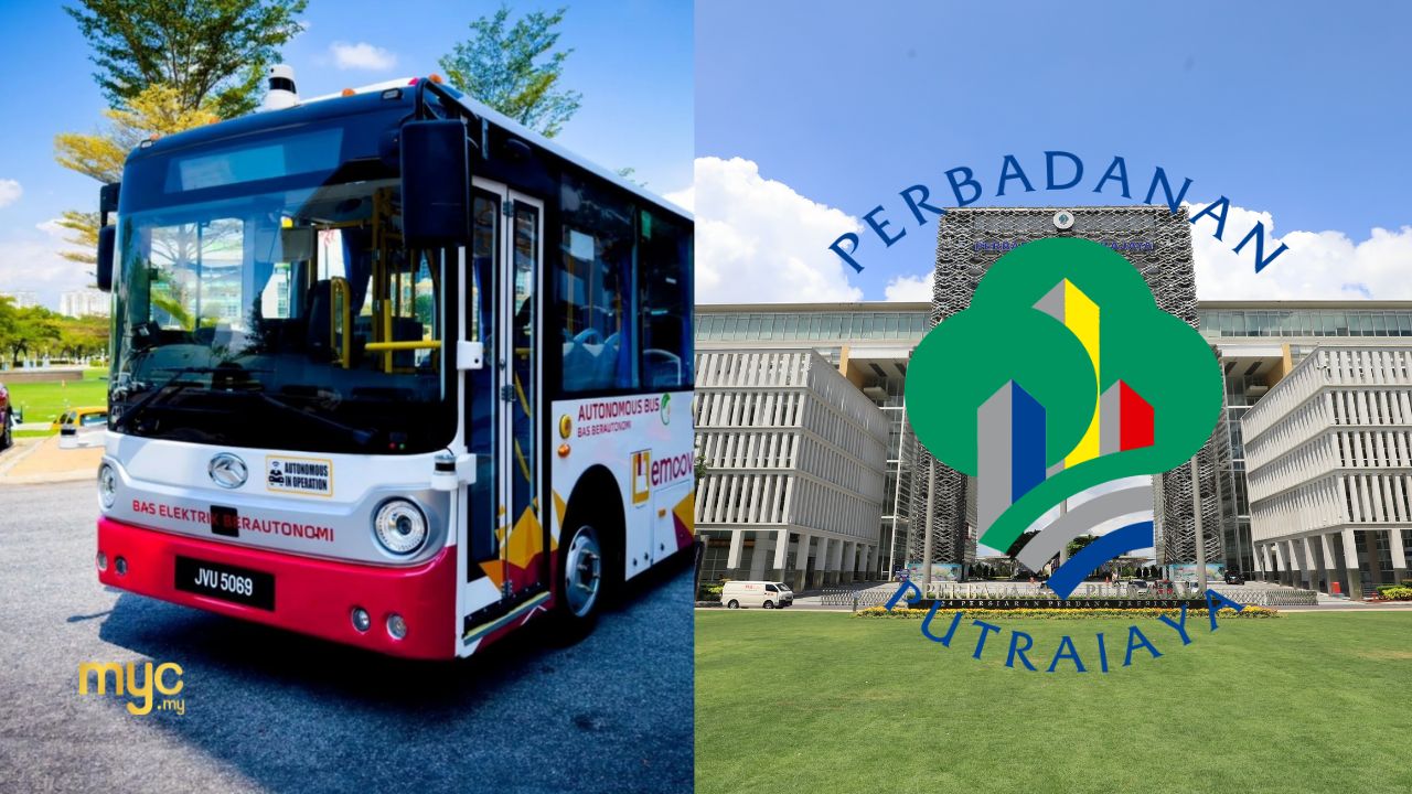 Putrajaya Launches New Autonomous Electric Bus Service For RM1 Per Trip