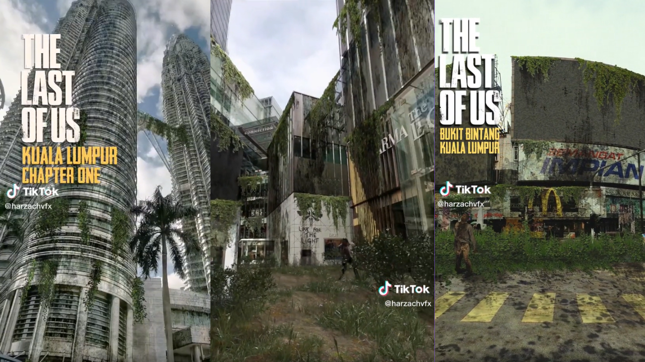 M’sian VFX Artist Turns KL Into ‘The Last of Us’ Style Wasteland