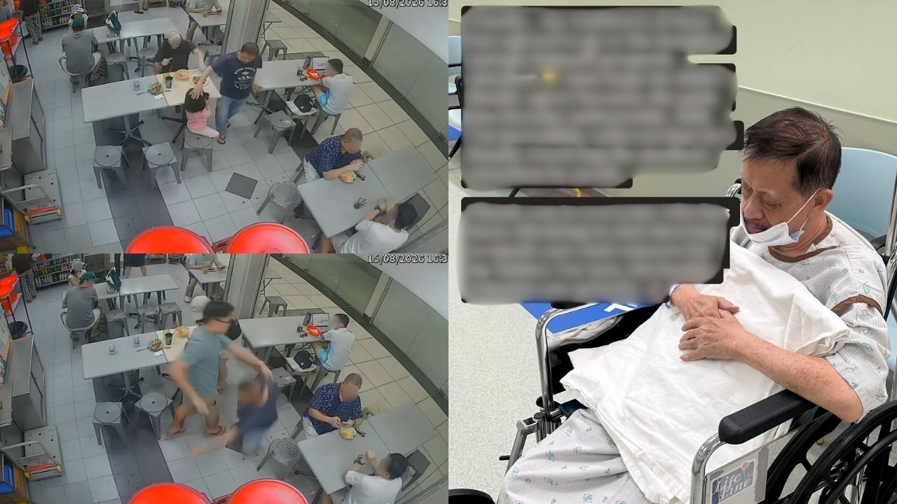 40-Year-Old Man Pushes 73-Year-Old Man To The Ground For Patting His Daughter’s Head In Singapore