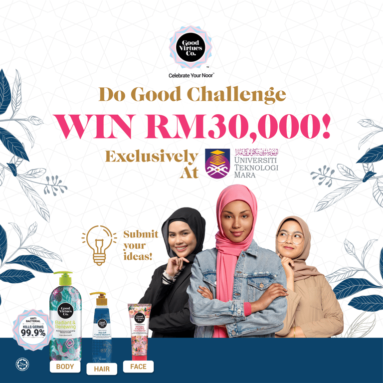 Pitch your Do Good Ideas and stand a change to win RM30,000!