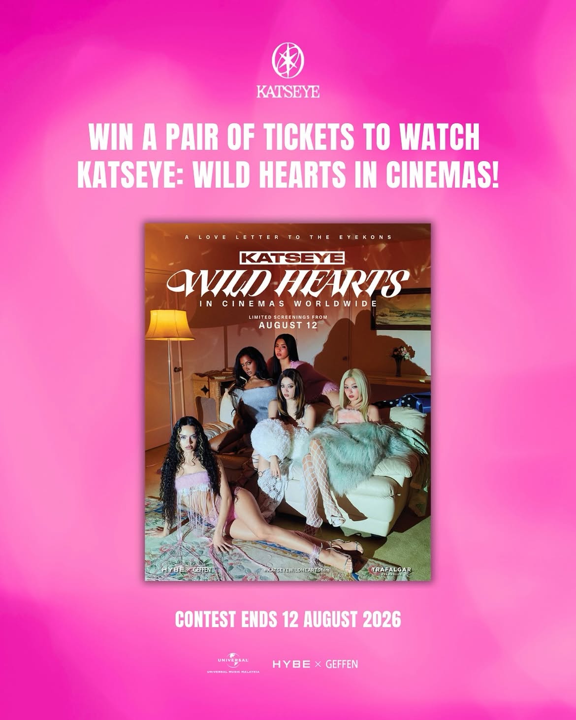 Win Tickets To Watch KATSEYE: WILD HEARTS In Cinema!