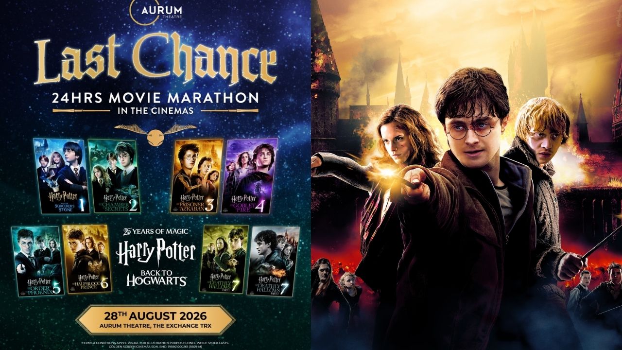 Harry Potter Marathon For RM 2k In Gold Class Cinema