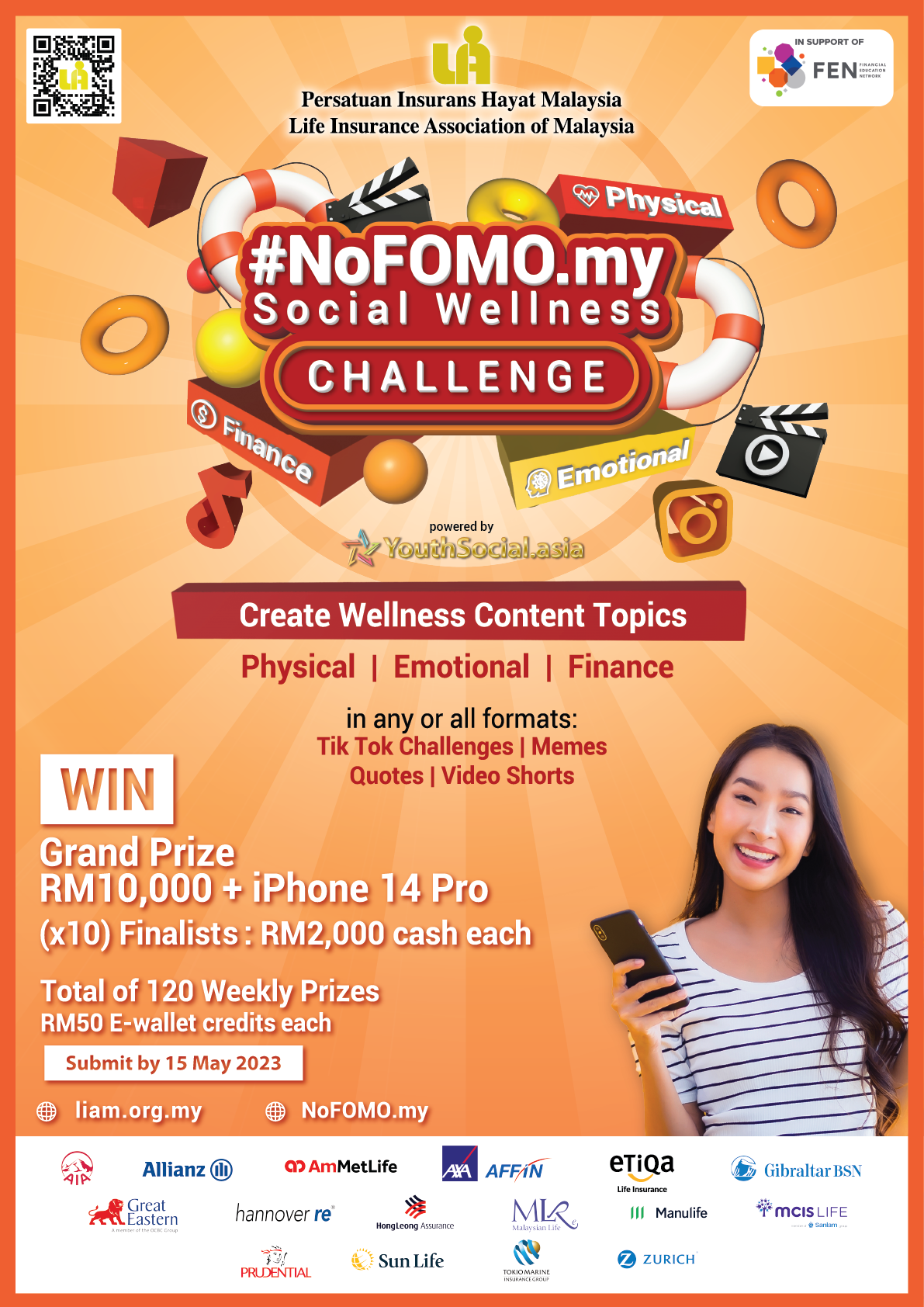 Interested to win up to RM 42,999 in Cash and Prizes? Say no more!