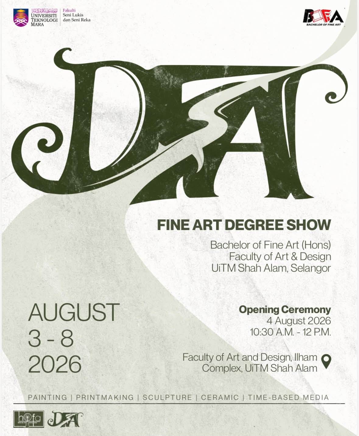 DENAI: Fine Art Degree Show 2026