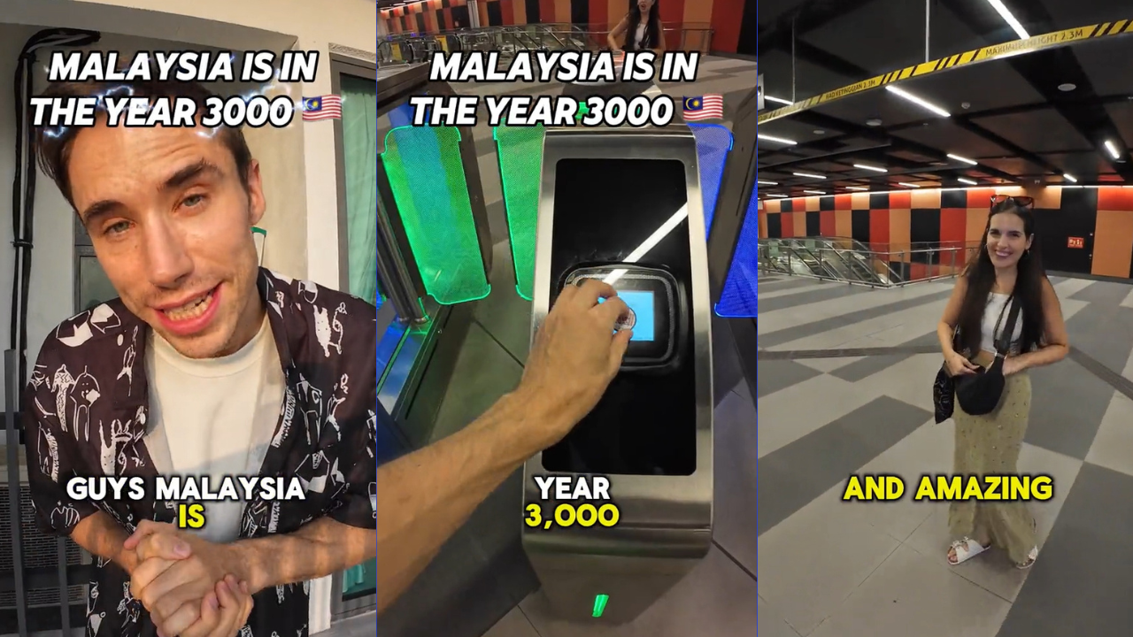 UK Tourist Praises Putrajaya Line MRT And Says It’s Like Living In The Year 3,000