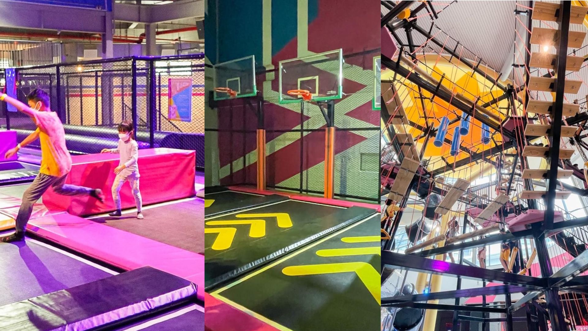 From jumping around to shooting hoops, the park has a lot to offer!