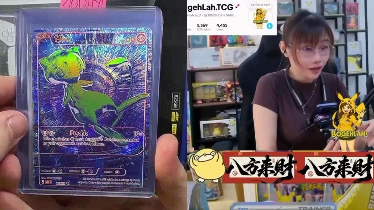 Malaysian Streamer Sparks Pokémon TCG Controversy After Opening Unreleased Cards Ahead Of Official Launch