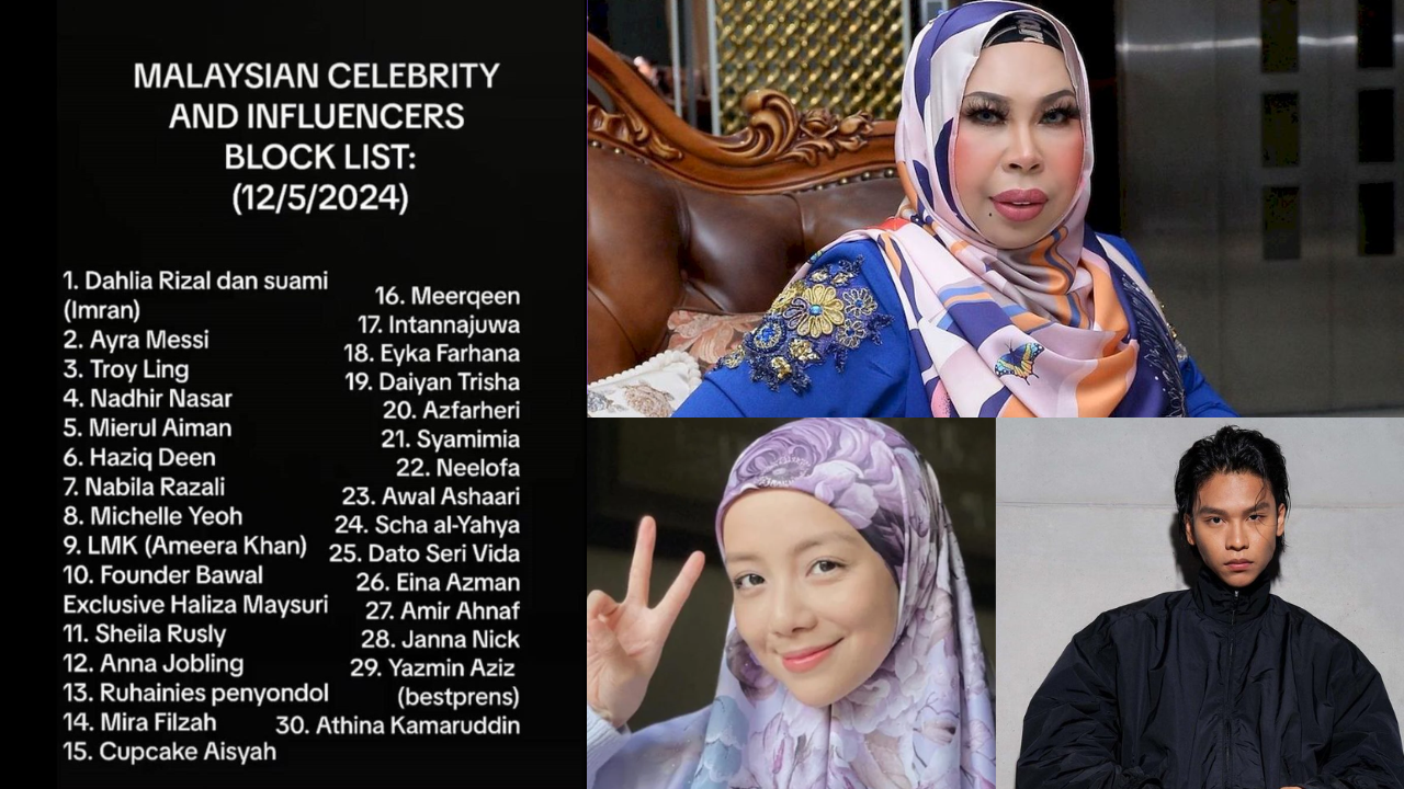 M’sian Celebrities Voice Their Views After Being ‘Boycotted’ Thanks To #Blockout2024