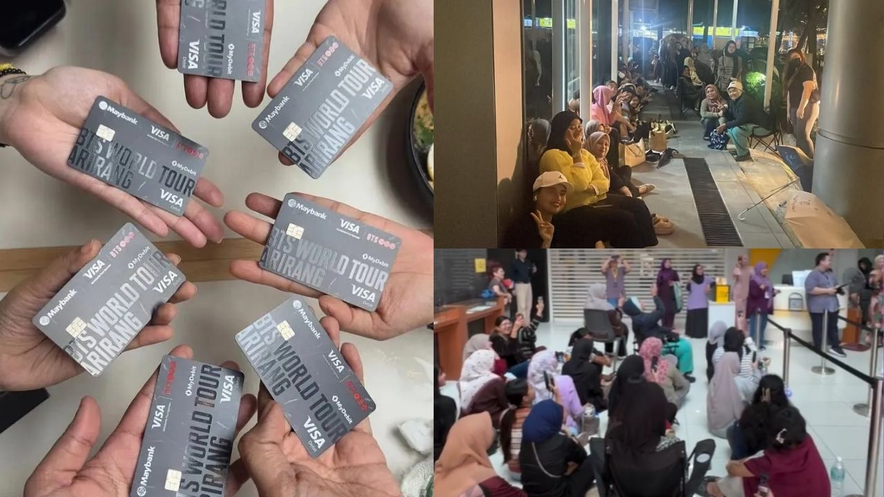 Malaysian BTS Fans Turn Maybank Branches Into Mini Concerts For Limited-Edition ARIRANG Debit Card