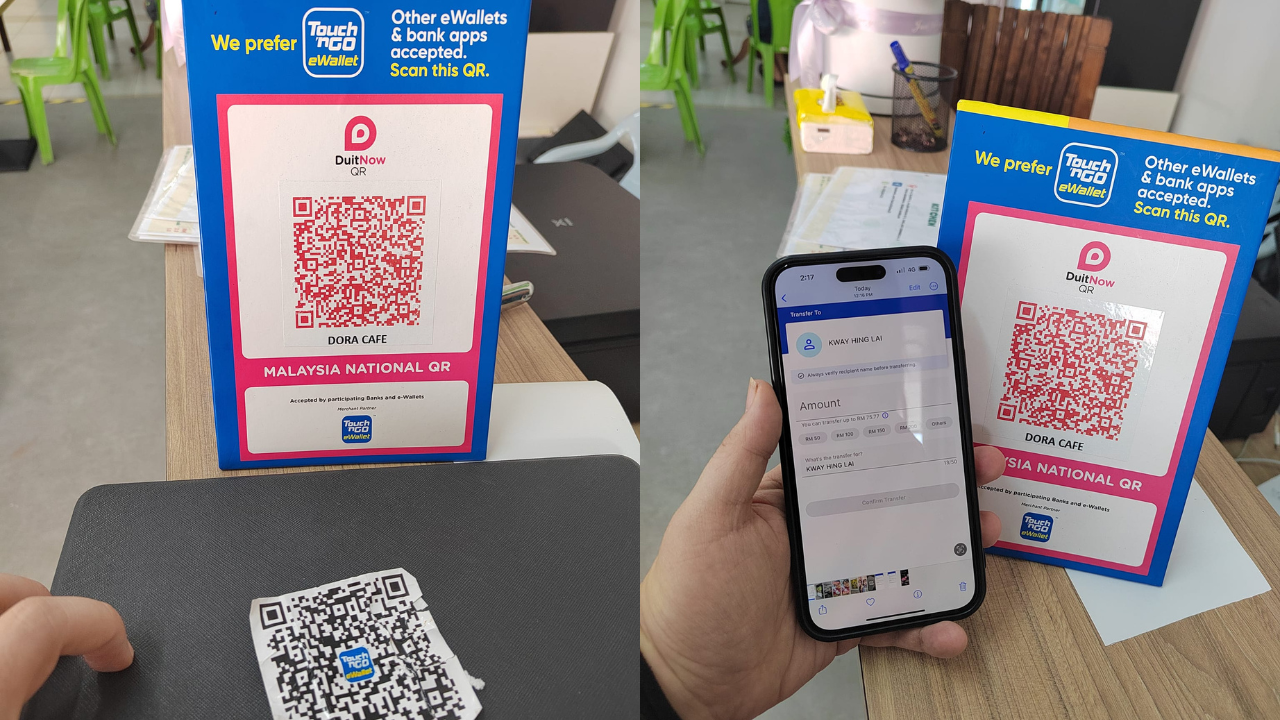 Malaysian Café Owner Shocked As QR Code Switch Sparks Suspected Scam!