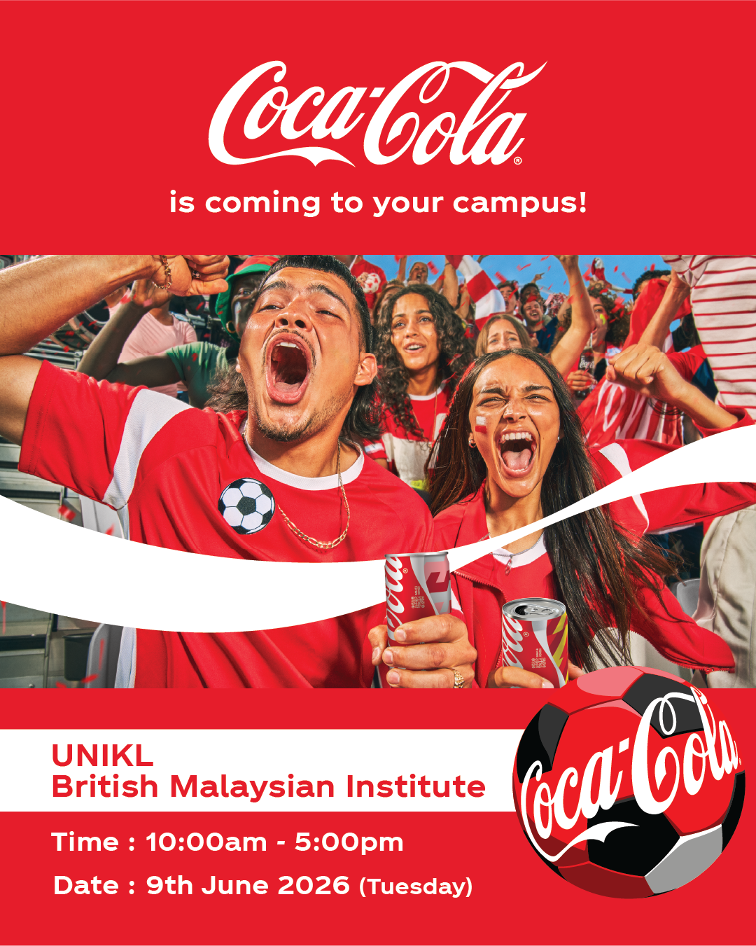 Coca Cola FIFA Campus Tour @ UNIKL BMI