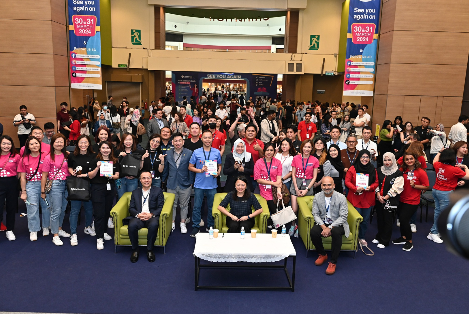 At MCTF 2023, Malaysians pursued dream jobs, proving it's never too late to get employed.