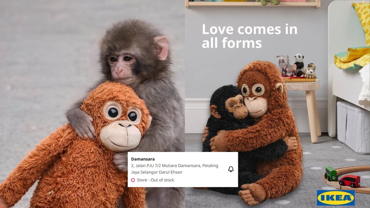 What began as comfort for a lonely macaque has sparked a global frenzy, with IKEA’s orangutan plush selling out worldwide.