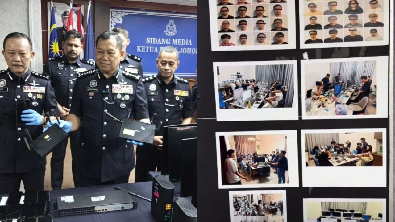 Police Bust Two Scam Syndicates In Forest City, Arrest 335 Suspects In Major Crackdown