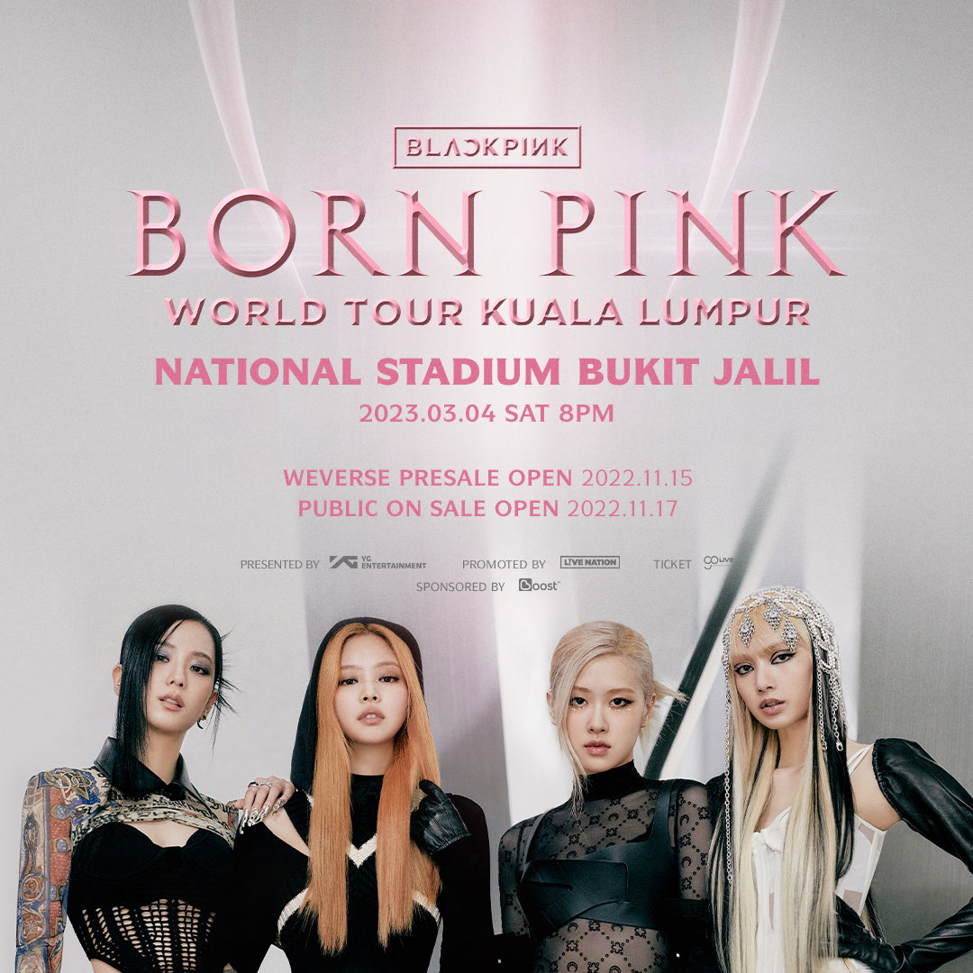 The BORNPINK World Tour Concert Malaysia