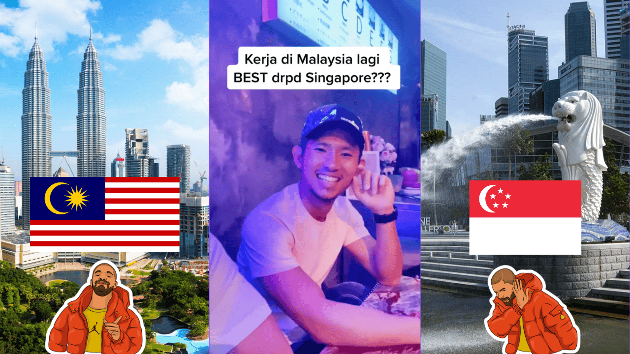 We normally hear M’sians going across the straits but rarely for S’poreans to come work here in Malaysia!