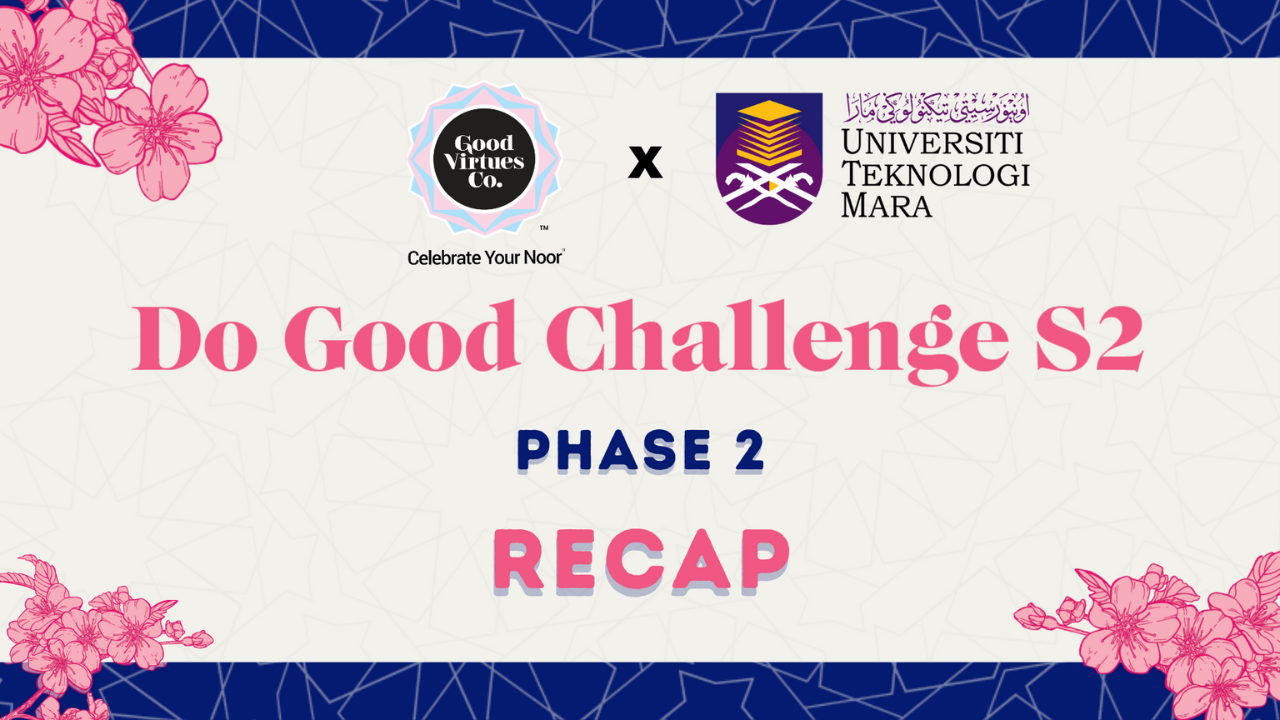 Recap Of Phase 2 Of The Good Virtues Co. #DoGoodChallenge S2 Workshop!