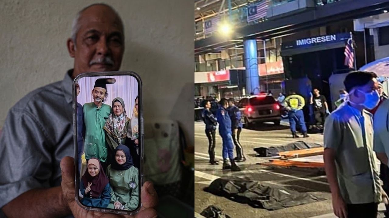 Family Seeks Justice After Father And 2 Daughters Killed In KL Immigration Lorry Crash